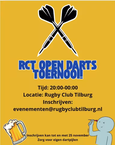 RCT open darts toernooi 2025